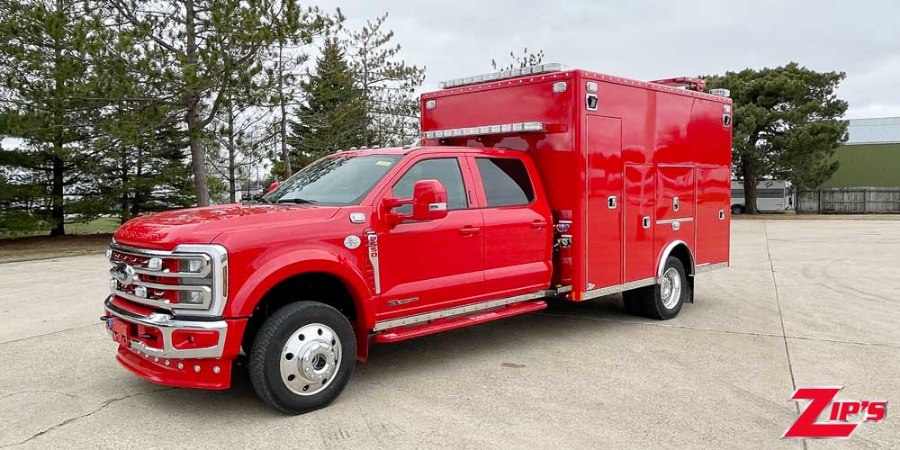 Picture of 2024 Zip's RSB Road Service Body, Ford F550SDCC 4X4, 20651