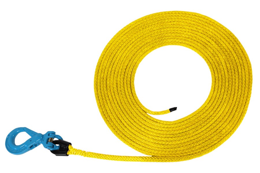 Picture of AmSteel-Blue Synthetic Winch Lines w/ Self-Locking Hook | 9/16" - 7/8"