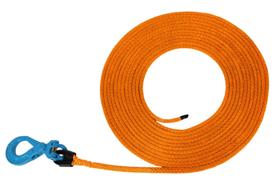 Picture of AmSteel-Blue Synthetic Winch Lines w/ Self-Locking Hook | 9/16" - 7/8"