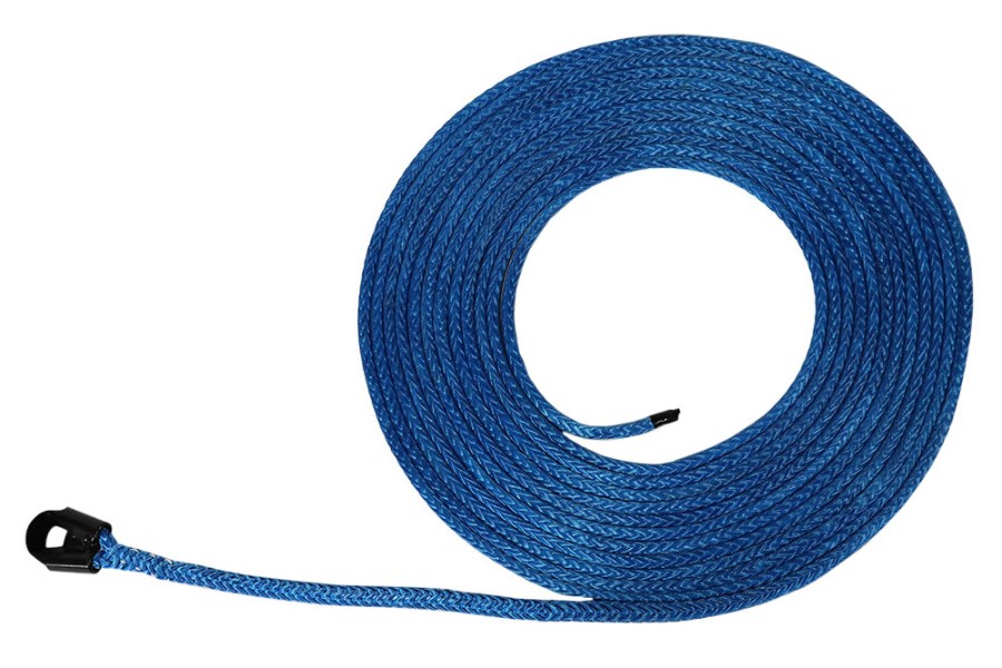 Picture of AmSteel-Blue Synthetic Winch Lines w/ Closed Thimble | 9/16" - 7/8"