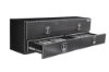 Picture of Buyers Topsider Gloss Black Diamond Tread Aluminum HD Flatbed Contractor w/Lower Drawers