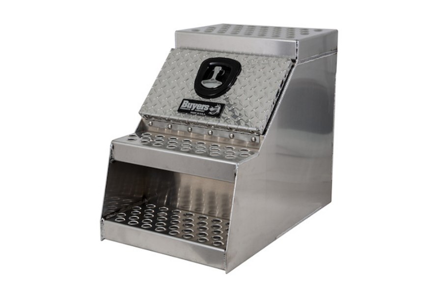 Picture of Buyers Heavy Duty Diamond Tread Aluminum Step Box Series