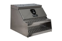 Picture of Buyers Heavy Duty Diamond Tread Aluminum Step Box Series