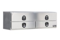 Picture of Buyers Compression Latch Topsider Diamond Tread Aluminum HD Flatbed Contractor w/Lower Drawers