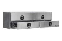Picture of Buyers Compression Latch Topsider Diamond Tread Aluminum HD Flatbed Contractor w/Lower Drawers