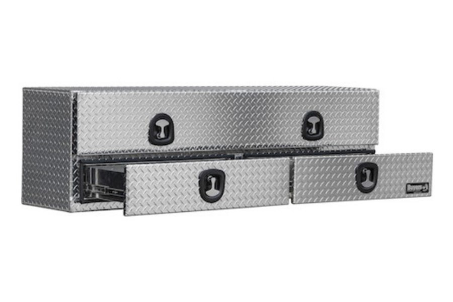 Picture of Buyers Compression Latch Topsider Diamond Tread Aluminum HD Flatbed Contractor w/Lower Drawers