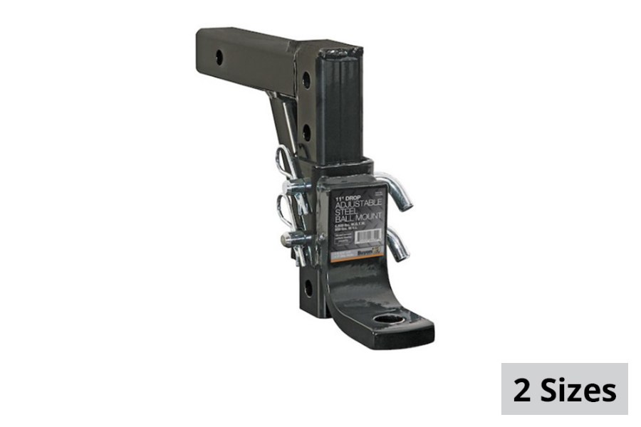 Picture of Buyers Adjustable Ball Mount for 2 Inch Hitch Receivers