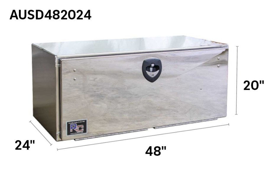 Picture of RC Industries M Series Aluminum Toolbox w/Stainless Steel Door