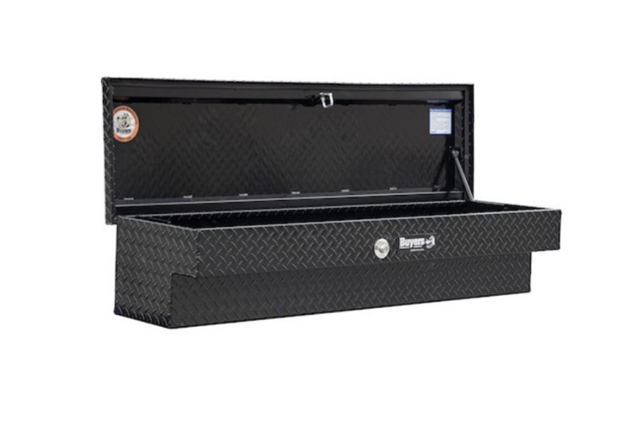 Picture of Buyers Gloss Black Diamond Tread Alum Lo-Sider Truck Box