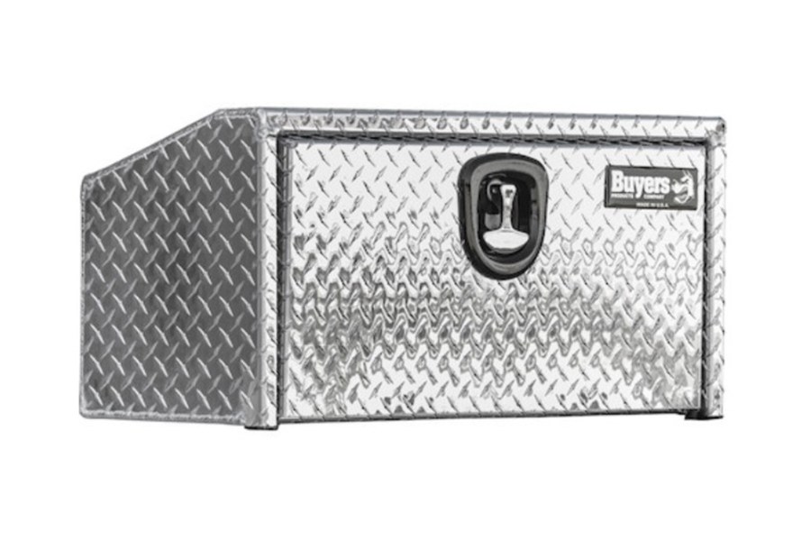 Picture of Buyers Diamond Tread Aluminum UnderBody Toolbox with Slanted Back