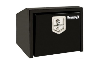 Picture of Buyers Black Underbody Toolbox with Slanted Back