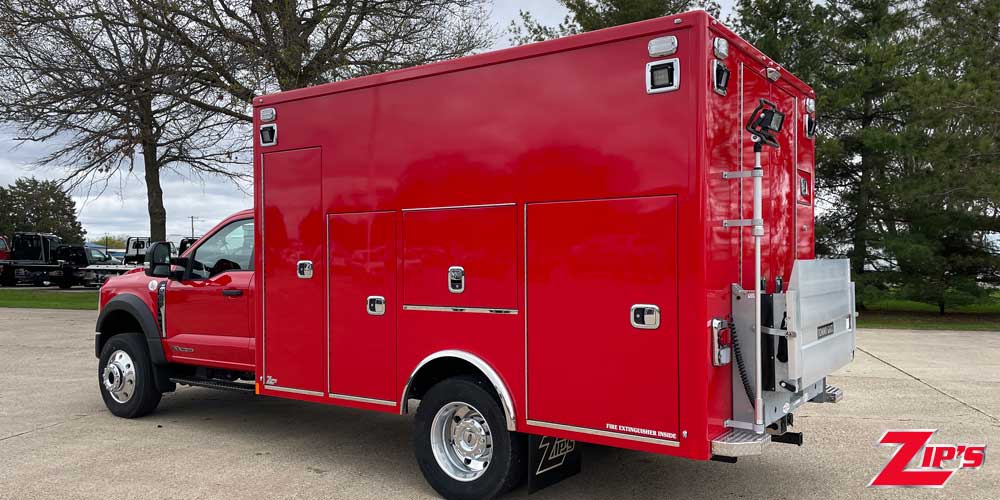 Picture of 2024 Zip's RSB Road Service Body, Ford F600SD 4X4, 21521