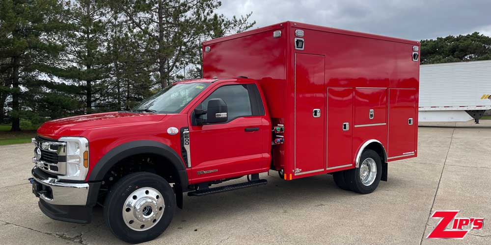 Picture of 2024 Zip's RSB Road Service Body, Ford F600SD 4X4, 21521