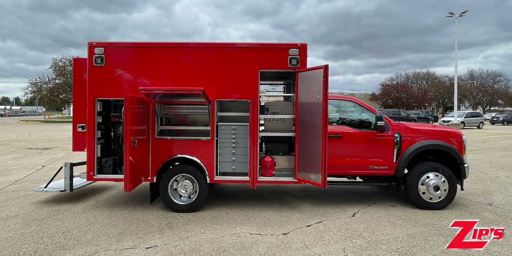 Picture of 2024 Zip's RSB Road Service Body, Ford F600SD 4X4, 21521