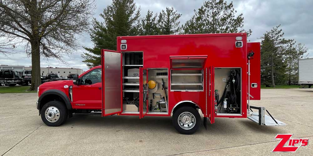 Picture of 2024 Zip's RSB Road Service Body, Ford F600SD 4X4, 21521