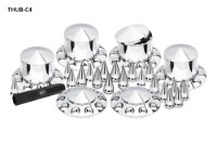 Picture of Trux ABS Front and Rear Hubcap Kit