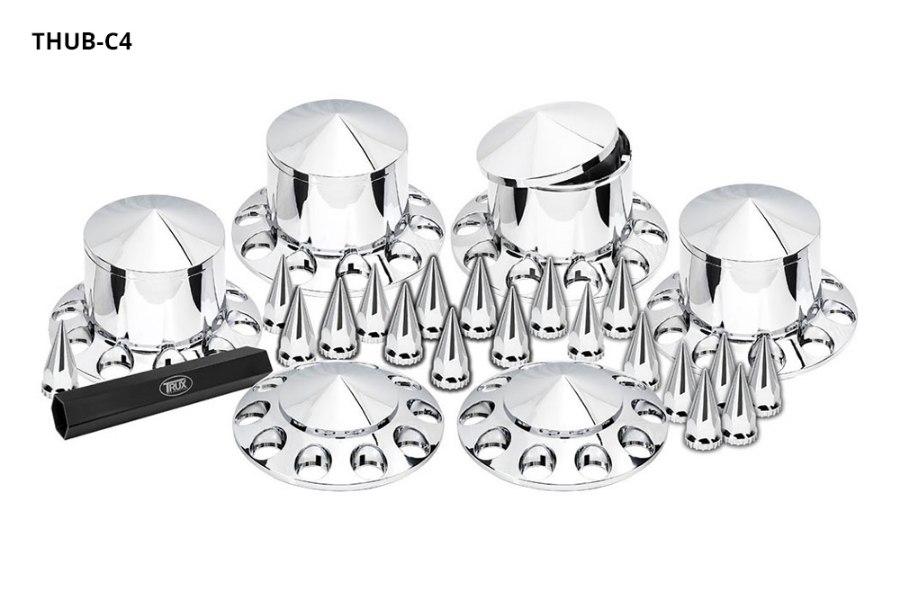 Picture of Trux ABS Front and Rear Hubcap Kit