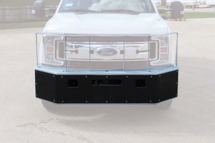 Picture of Diversified Push Bumper Ford F250/350 2x4 or 4x4 with Winch Mount 2017-2022