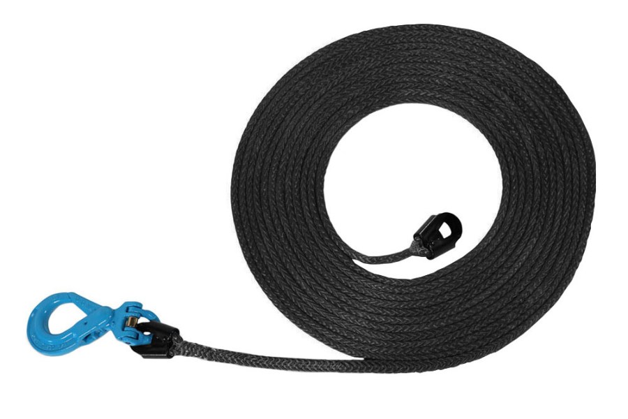 Picture of AmSteel-Blue Heavy Duty Synthetic Rope Extensions w/ Self Locking Hook and
Thimble | 9/16" - 7/8"