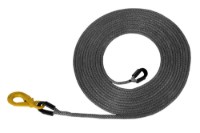 Picture of Amsteel-Blue Light Duty Synthetic Rope Extensions with Self-Locking Hook and
Thimble | 5/16"-1/2"
