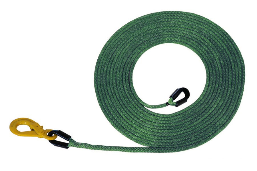 Picture of Amsteel-Blue Light Duty Synthetic Rope Extensions with Self-Locking Hook and
Thimble | 5/16"-1/2"