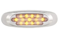 Picture of Maxxima 6" SS Oval Clearance Marker Light w/ 13 LEDs