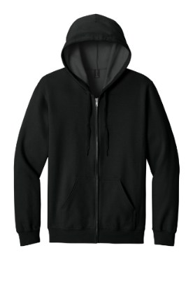 Picture of Gildan Softstyle Midweight Fleece Full-Zip Hooded Sweatshirt