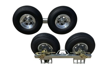 Picture of Collins Zinc-Plated Dolly Side w/Aluminum Wheels