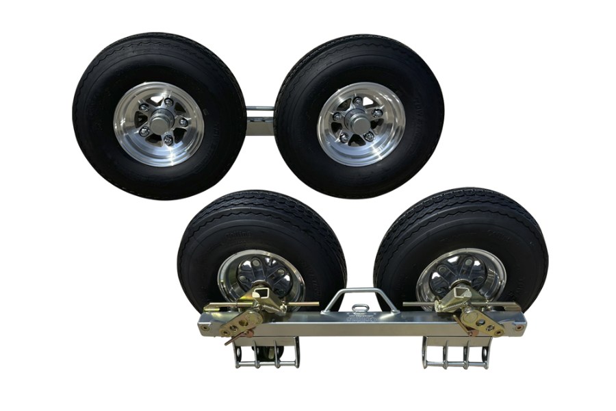 Picture of Collins Zinc-Plated Dolly Side w/Aluminum Wheels
