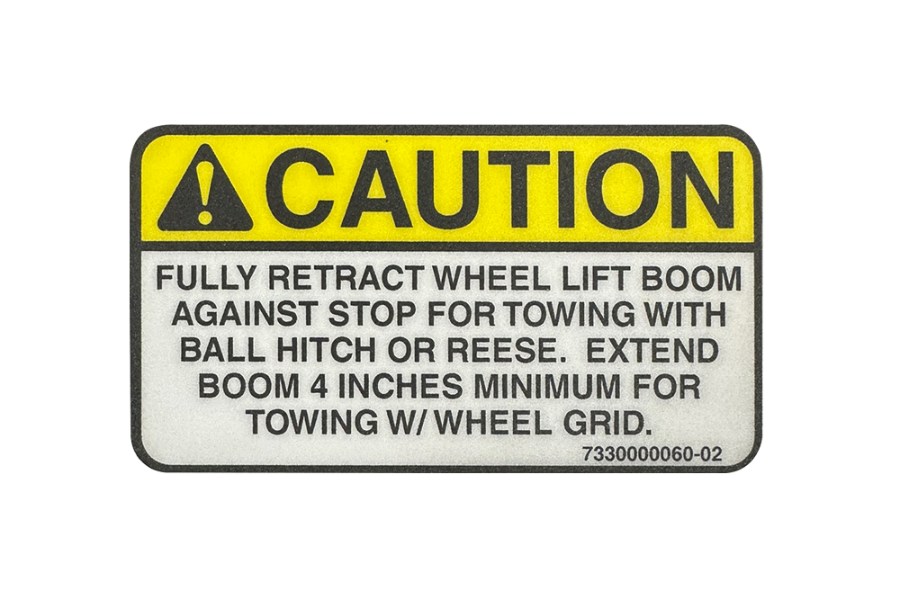 Picture of Wheel Lift Hitch Decal