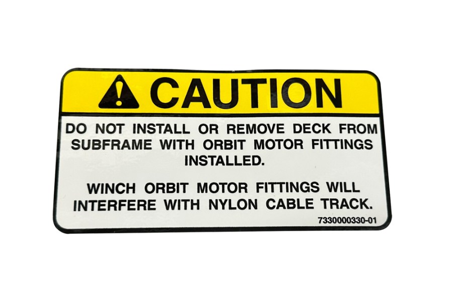 Picture of Cable Track Decal