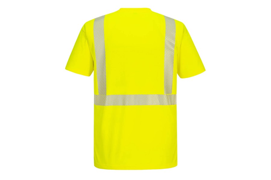 Picture of Portwest Hi-Vis Segmented Tape Short Sleeve T-Shirt