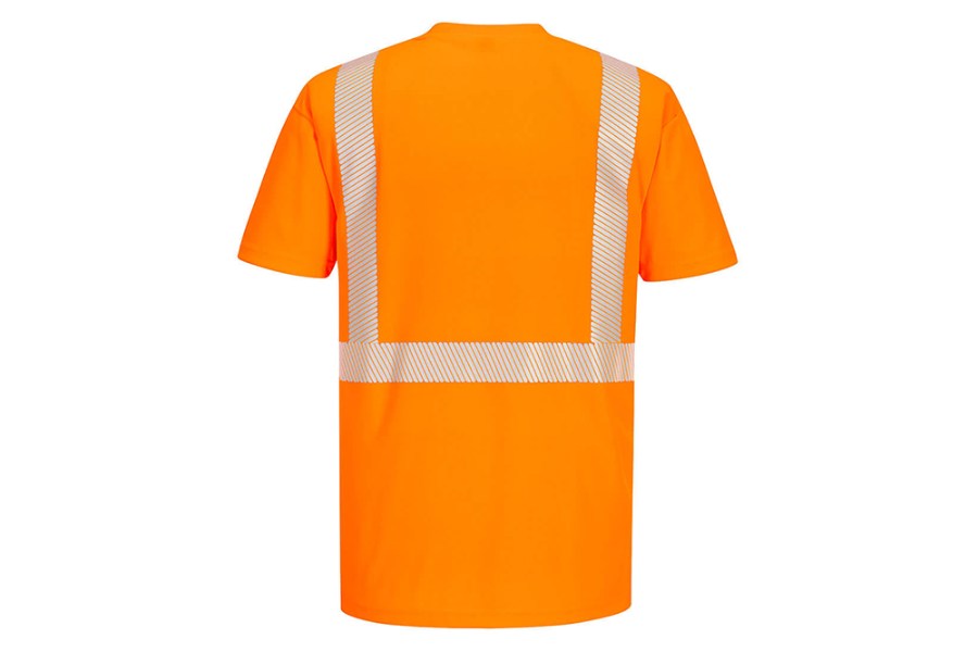 Picture of Portwest Hi-Vis Segmented Tape Short Sleeve T-Shirt