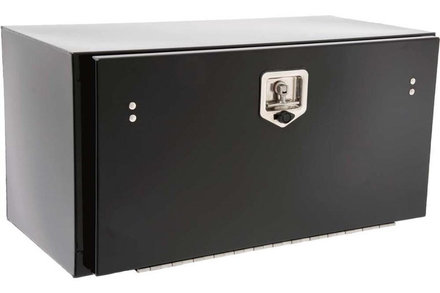 Picture of Phoenix Black Powder Coated Steel Toolbox - 36"