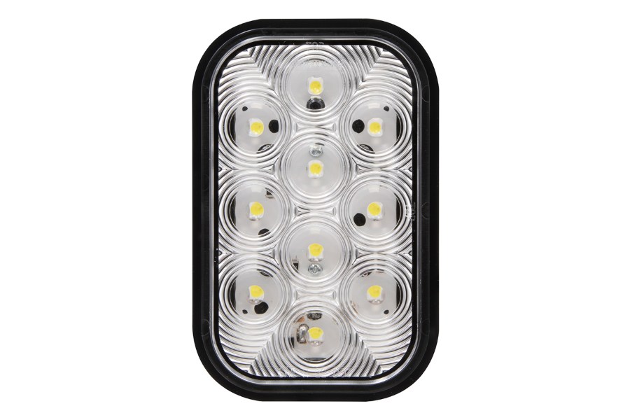 Picture of Maxxima 3.4" Clear Rectanglular LED Backup Light