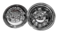 Picture of Phoenix Stainless Steel D.O.T. Wheel Simulator Set 19.5" 10 Lug on 285MM BC 5 HH Wheels