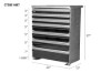 Picture of CTech 7 Drawer Black Toolbox Systems