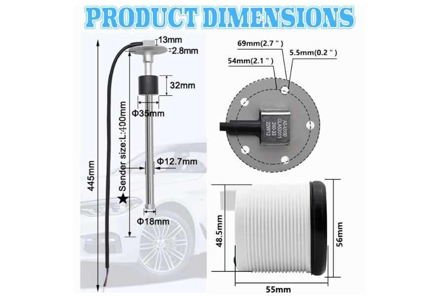 Picture of Sending Unit,Fuel Tank Univ.