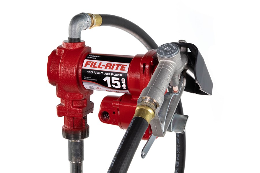 Picture of Fill-Rite 115V AC 15 GPM Fuel Transfer Pump with Nozzle