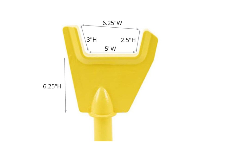 Picture of Zips Medium Axle Fork - 5" Wide Opening