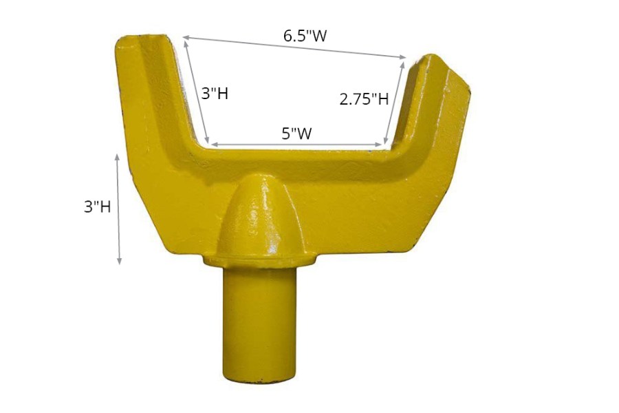 Picture of Zip's Short Axle Fork - 5" Wide Opening