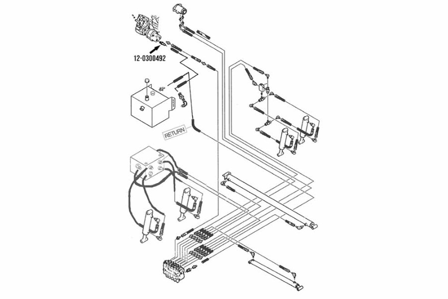 Picture of Miller Hose Barb Fitting 16 MB 1"