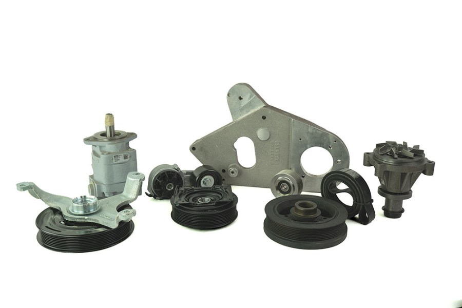 Picture of DewEze Clutch Pump Mount Kit Ford V-10 1999-2004 Gas 17GPM Complete Kit