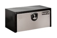 Picture of Buyers Black Powder Coat Finish w/Polished Stainless Steel Door and Single Compression
Latch