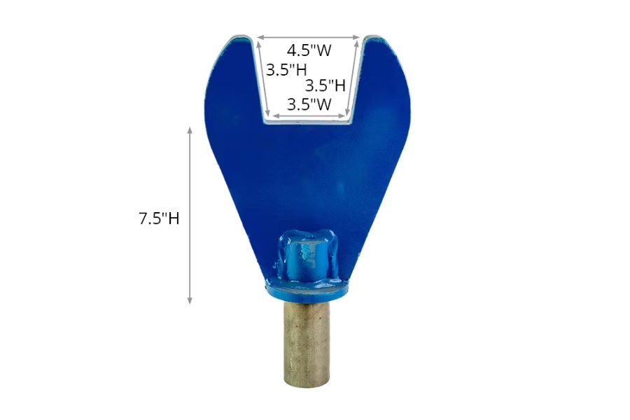 Picture of AW Direct Tall Axle Fork - 4.5" Wide Opening