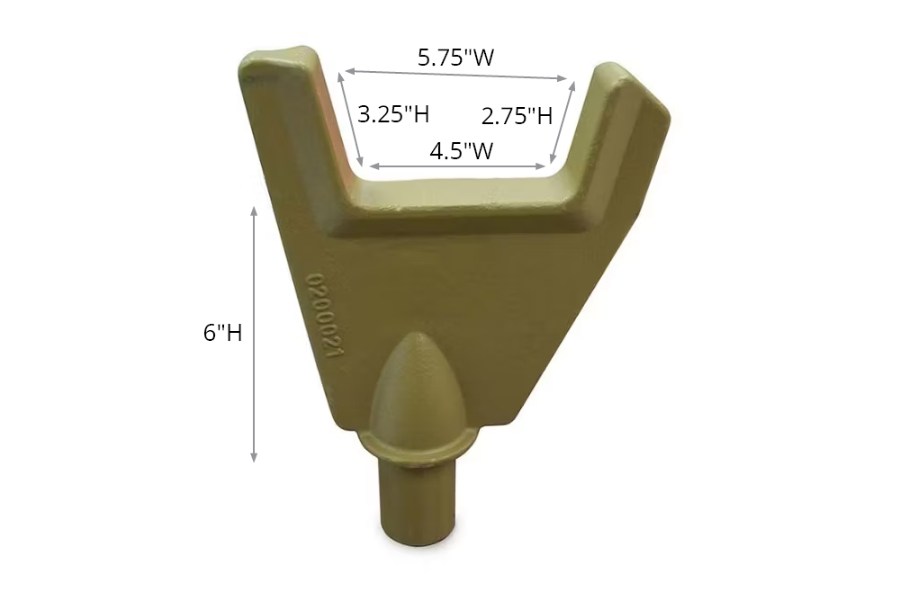 Picture of Miller Medium Axle Fork - 4.5" Wide Opening