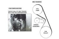 Picture of DewEze A Clutch Pump Mt Kit Freightliner M2 2011-2025 Side Port Complete Kit
