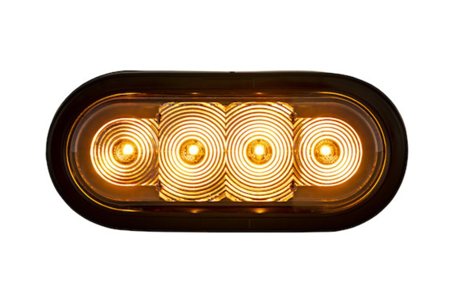 Picture of Buyers Oval Warning Lights, Amber, 6"