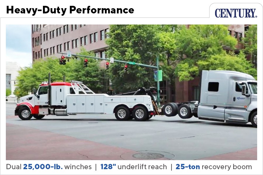 Picture of 2025 Century 5130 25 Ton Wrecker, Peterbilt 589 w/44" Sleeper, 20979