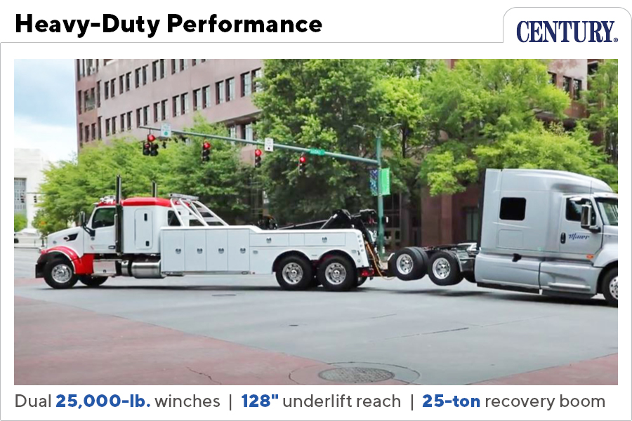 Picture of 2025 Century 5130 25 Ton Wrecker, Peterbilt 567 w/44" Sleeper, 20648